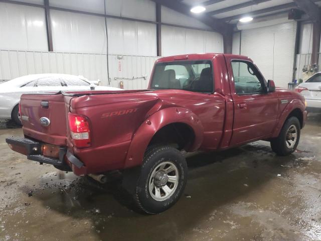 1FTYR10U36PA15318 - 2006 FORD RANGER RED photo 3