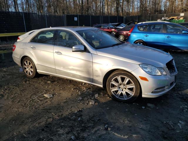 WDDHF8JB1DA769239 - 2013 MERCEDES-BENZ E 350 4MATIC SILVER photo 4