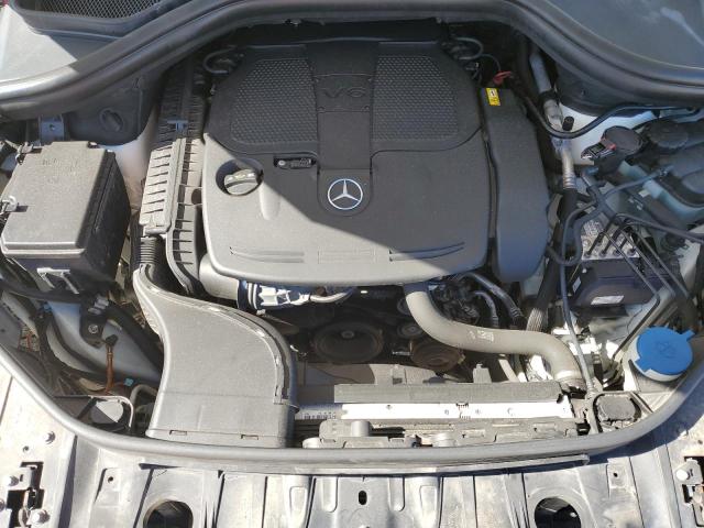 4JGDA5HB3CA016625 - 2012 MERCEDES-BENZ ML 350 4MATIC WHITE photo 11