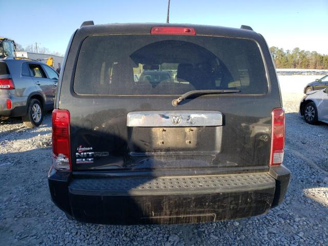 1D8GT58K78W108635 - 2008 DODGE NITRO SLT BLACK photo 6