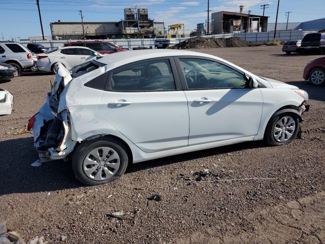 KMHCT4AE9FU882918 - 2015 HYUNDAI ACCENT GLS WHITE photo 3