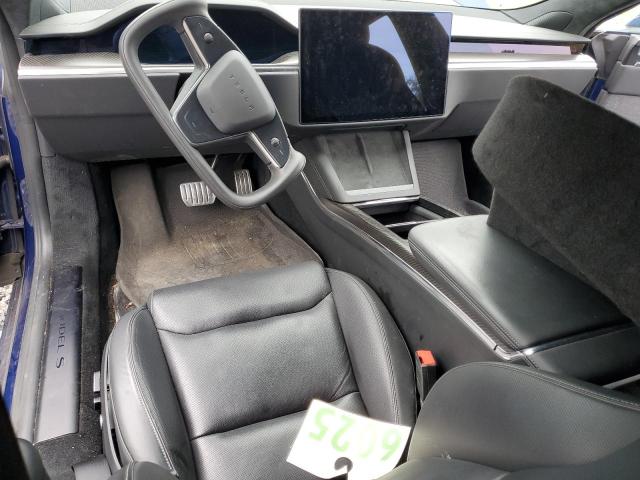 5YJSA1E6XNF477309 - 2022 TESLA MODEL S Կապույտ լուսանկար 8