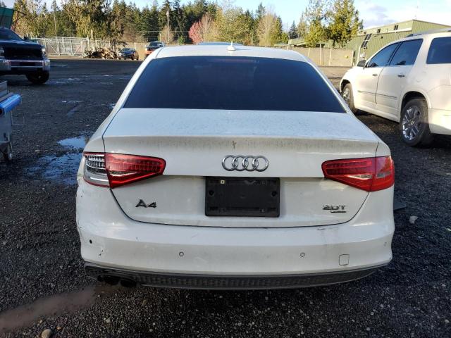 WAUMFAFL3DN018389 - 2013 AUDI A4 PRESTIGE WHITE photo 6