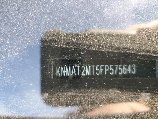 KNMAT2MT5FP575643 - 2015 NISSAN ROGUE S SILVER photo 12