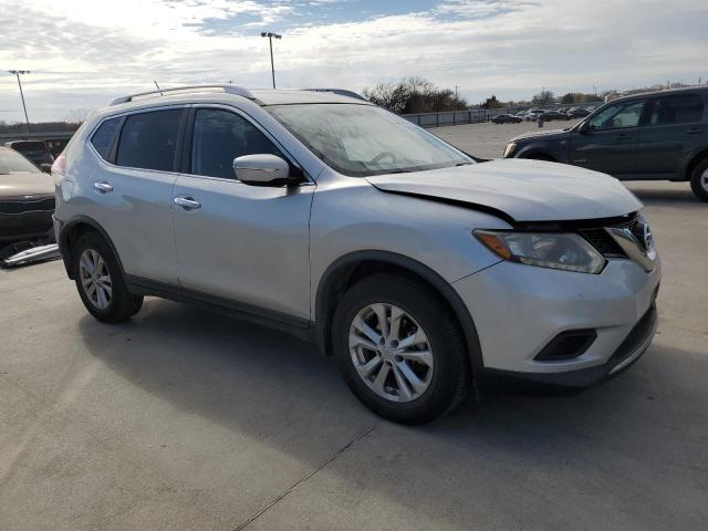 KNMAT2MT5FP575643 - 2015 NISSAN ROGUE S SILVER photo 4