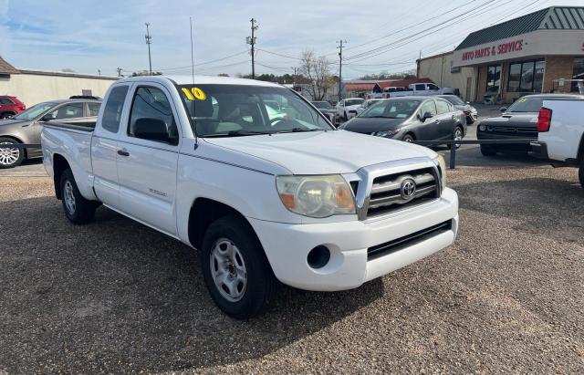 5TETX4CN2AZ708081 - 2010 TOYOTA TACOMA ACCESS CAB თეთრი ფოტო 1