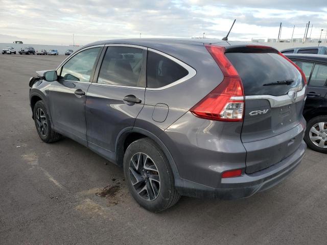 2HKRM4H42GH680412 - 2016 HONDA CR-V SE GRAY photo 2