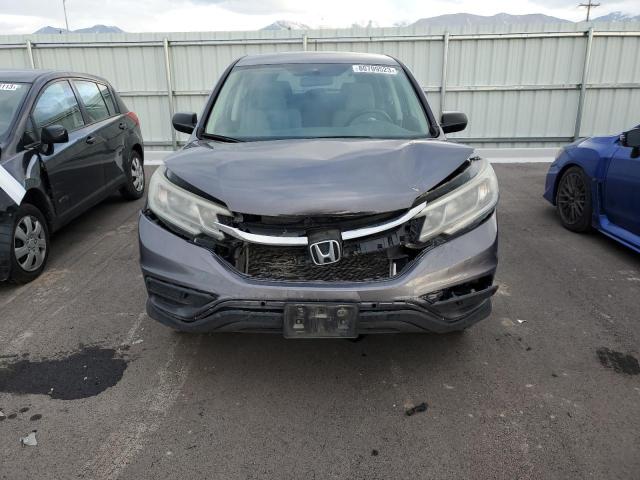 2HKRM4H42GH680412 - 2016 HONDA CR-V SE GRAY photo 5