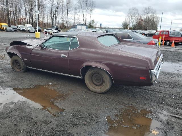 1F93H521387 - 1971 MERCURY COUGAR BROWN photo 2