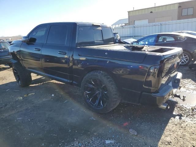 1D7RV1CT6AS165874 - 2010 DODGE RAM 1500 BLACK photo 2