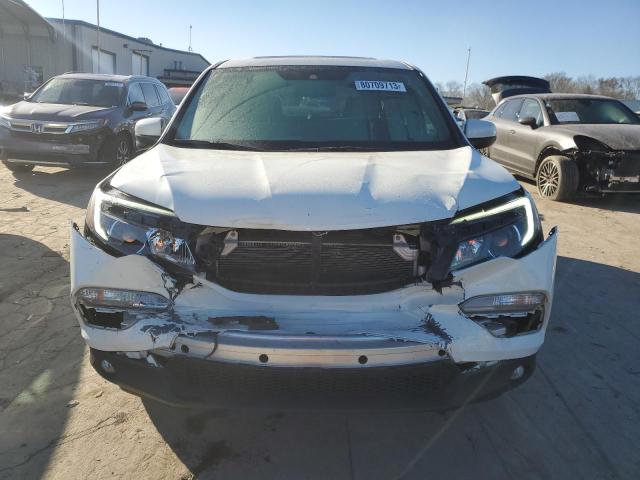 5FNYF5H53HB009562 - 2017 HONDA PILOT EXL WHITE photo 5