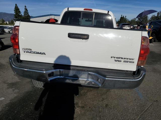 5TETU62NX5Z043409 - 2005 TOYOTA TACOMA PRERUNNER ACCESS CAB WHITE photo 6