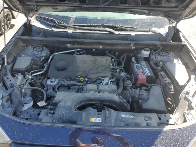 JTMP1RFV7KD015500 - 2019 TOYOTA RAV4 XLE Синій фото 12