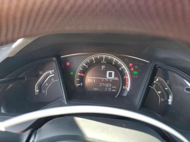 19XFC2F51GE249229 - 2016 HONDA CIVIC LX თეთრი ფოტო 9