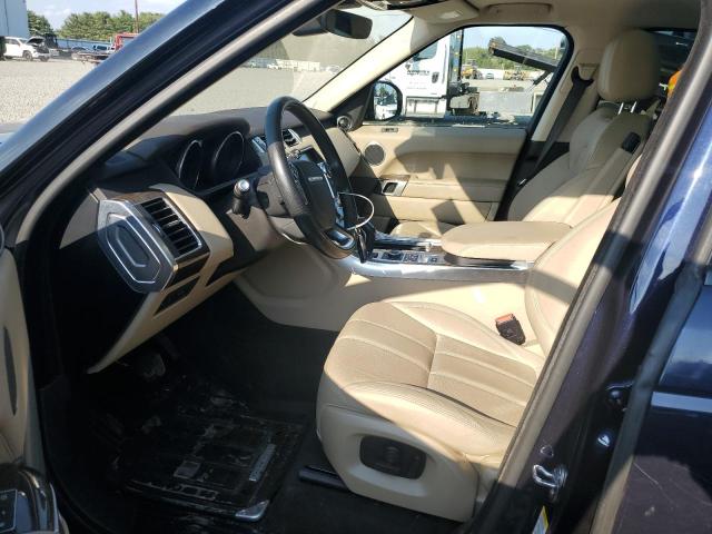 SALWG2FVXHA129642 - 2017 LAND ROVER RANGE ROVE SE BLUE photo 7