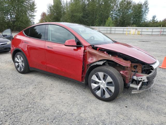 7SAYGDEE8PF664037 - 2023 TESLA MODEL Y წითელი ფოტო 4