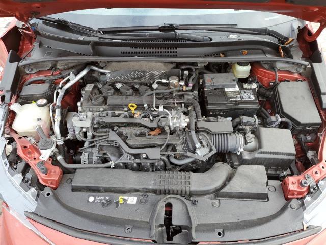 JTNK4RBE0K3071769 - 2019 TOYOTA COROLLA SE RED photo 11