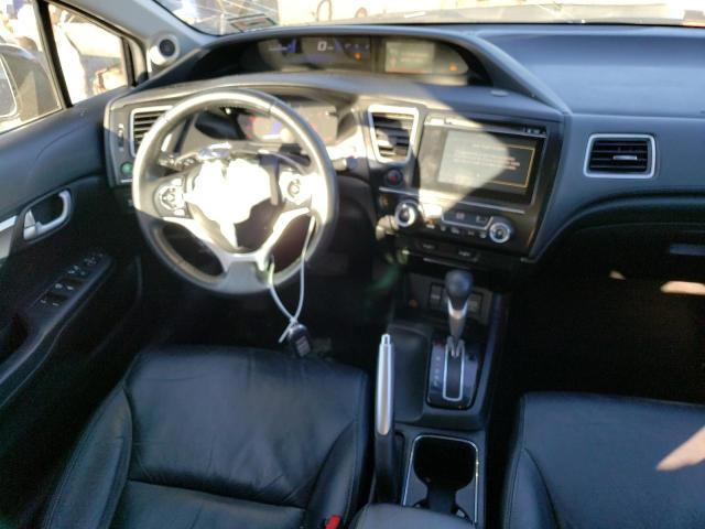 19XFB2F9XFE257186 - 2015 HONDA CIVIC EXL შავი ფოტო 8