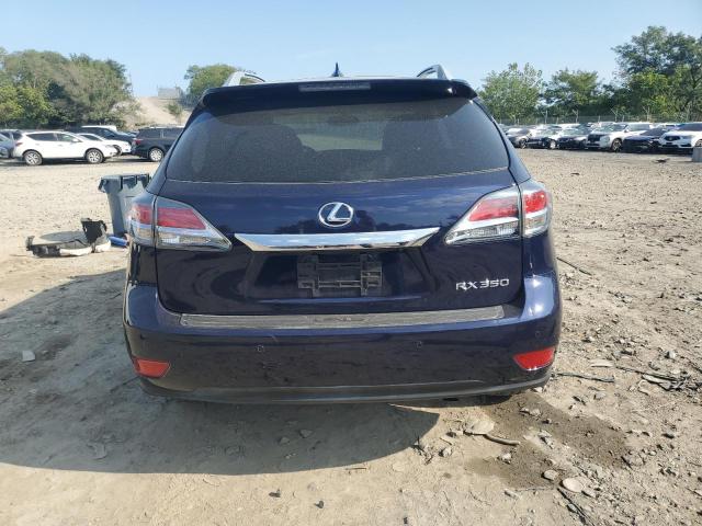 2T2BK1BA2FC316900 - 2015 LEXUS RX 350 BASE BLUE photo 6