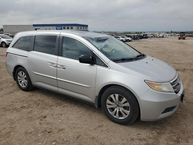 5FNRL5H6XBB102897 - 2011 HONDA ODYSSEY EXL SILVER photo 4