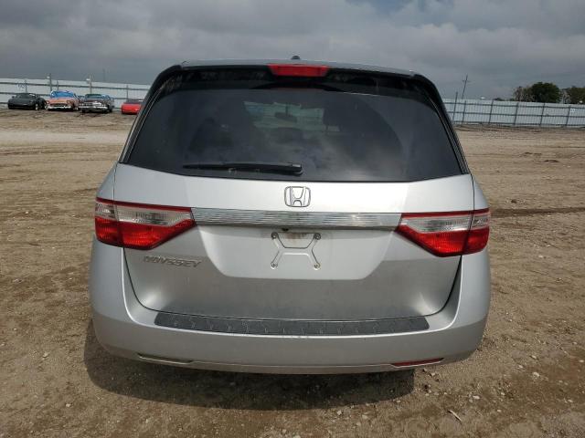5FNRL5H6XBB102897 - 2011 HONDA ODYSSEY EXL SILVER photo 6
