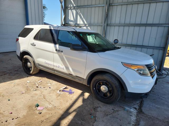 1FM5K8AR0FGC29902 - 2015 FORD EXPLORER POLICE INTERCEPTOR Beyaz fotoğraf 4
