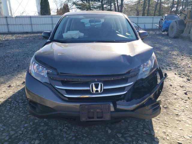 5J6RM4H34CL042489 - 2012 HONDA CR-V LX GRAY photo 5