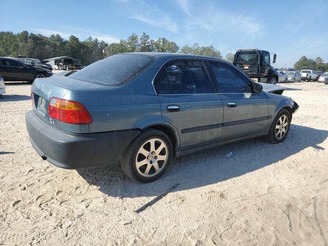 1HGEJ6676YL046941 - 2000 HONDA CIVIC LX Теңіз көгі фото 3