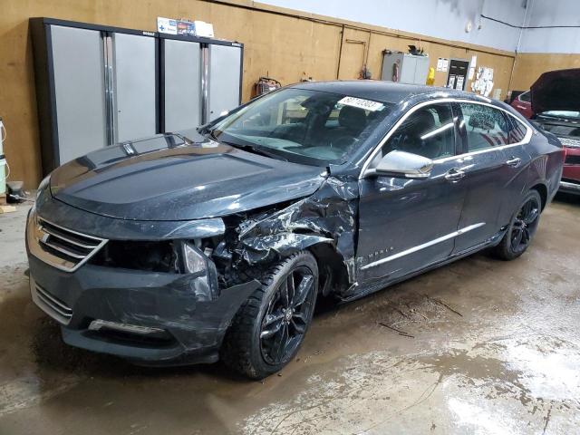 2G1125S33J9132303 - 2018 CHEVROLET IMPALA PREMIER GRAY photo 1