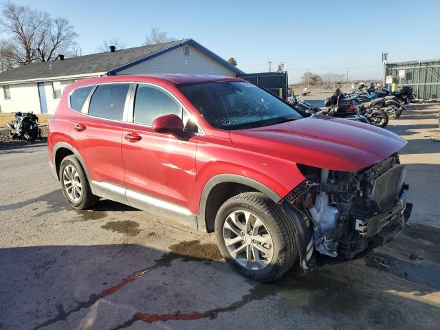 5NMS23AD4KH099978 - 2019 HYUNDAI SANTA FE SE RED photo 4