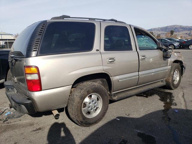 1GNEK13T32J201732 - 2002 CHEVROLET TAHOE K1500 BEIGE photo 3