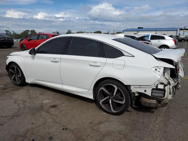 1HGCV2F31JA045571 - 2018 HONDA ACCORD SPORT Ақ фото 2