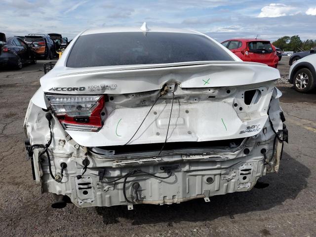 1HGCV2F31JA045571 - 2018 HONDA ACCORD SPORT Ақ фото 6