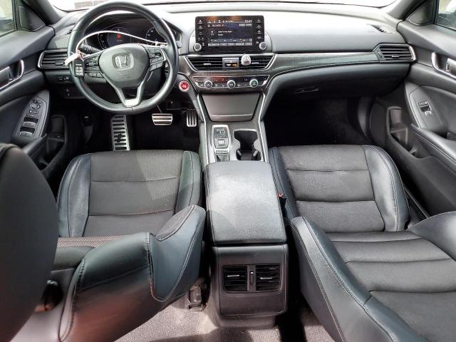1HGCV2F31JA045571 - 2018 HONDA ACCORD SPORT Ақ фото 8
