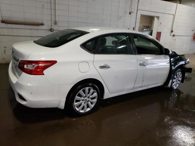 3N1AB7AP9KY211843 - 2019 NISSAN SENTRA S WHITE photo 3