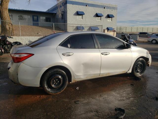 2T1BURHE8GC590451 - 2016 TOYOTA COROLLA L SILVER photo 3