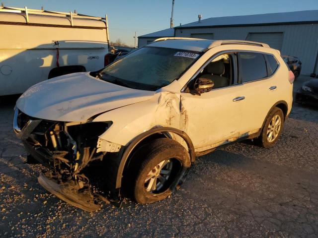 5N1AT2MT8FC870450 - 2015 NISSAN ROGUE S WHITE photo 1