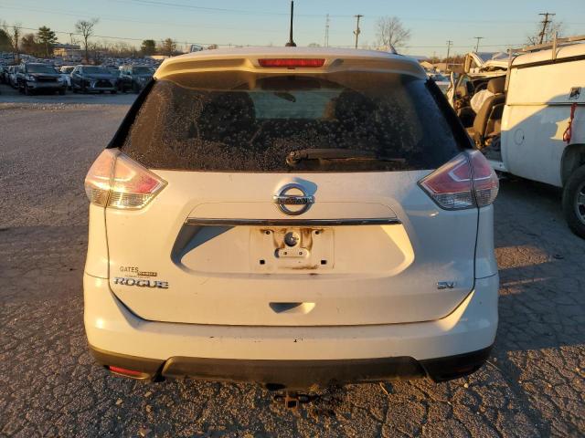 5N1AT2MT8FC870450 - 2015 NISSAN ROGUE S WHITE photo 6