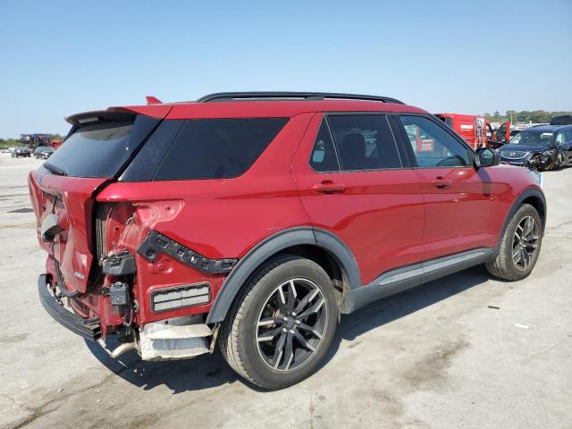 1FMSK8DH3LGA46379 - 2020 FORD EXPLORER XLT RED photo 3