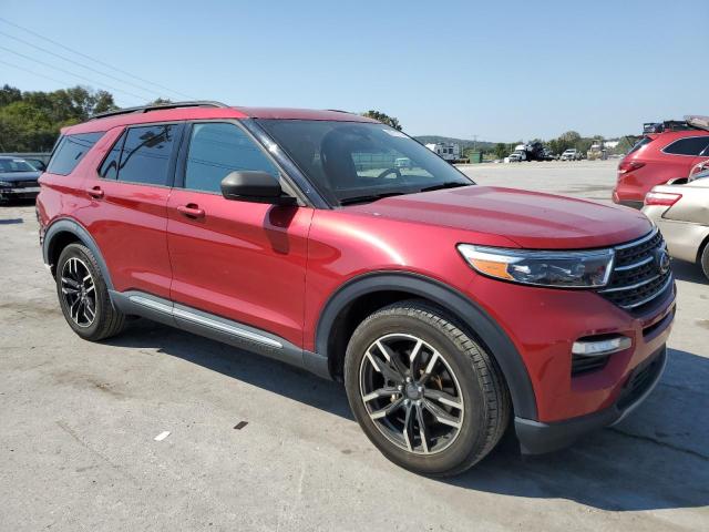 1FMSK8DH3LGA46379 - 2020 FORD EXPLORER XLT RED photo 4