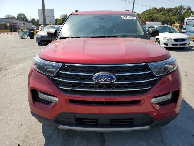1FMSK8DH3LGA46379 - 2020 FORD EXPLORER XLT RED photo 5