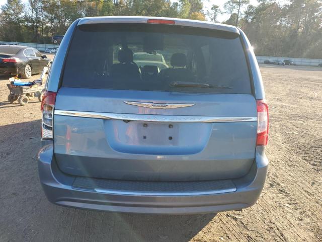 2C4RC1BG0CR170013 - 2012 CHRYSLER TOWN & COU TOURING BLUE photo 6