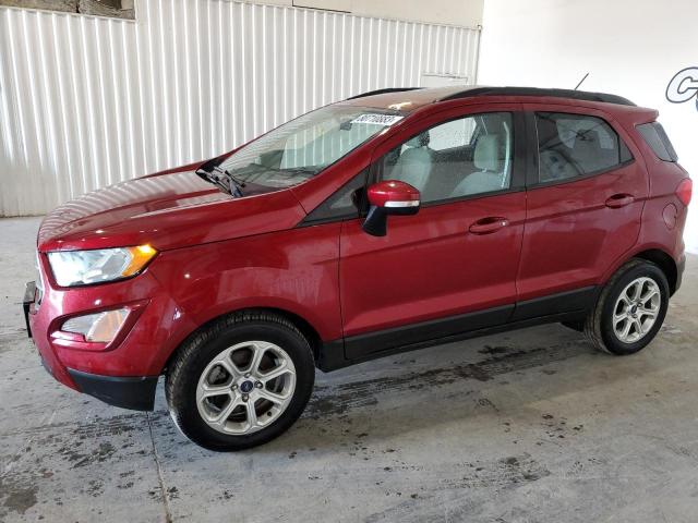 MAJ3P1TE2JC203564 - 2018 FORD ECOSPORT SE RED photo 1