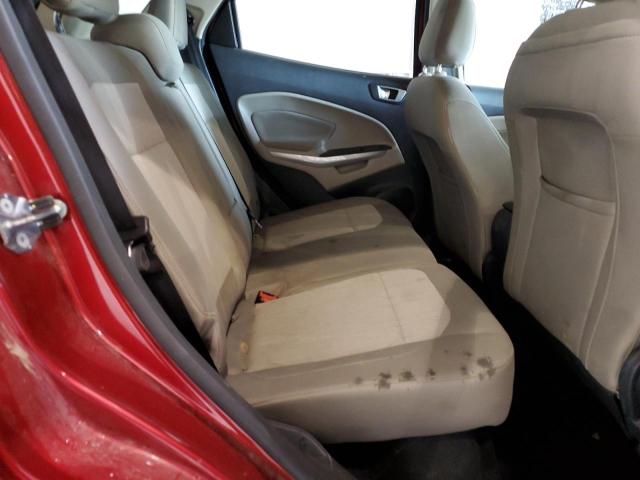 MAJ3P1TE2JC203564 - 2018 FORD ECOSPORT SE RED photo 10