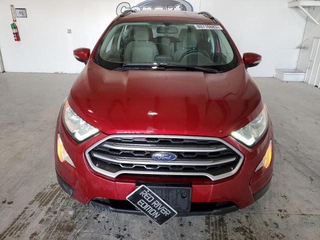MAJ3P1TE2JC203564 - 2018 FORD ECOSPORT SE RED photo 5