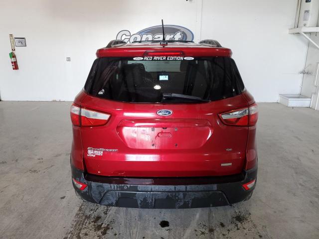MAJ3P1TE2JC203564 - 2018 FORD ECOSPORT SE RED photo 6