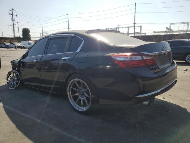 1HGCR3F84GA011445 - 2016 HONDA ACCORD EXL BLACK photo 2