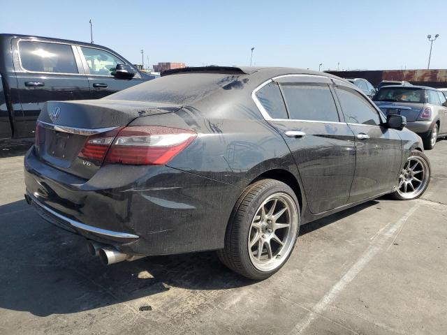 1HGCR3F84GA011445 - 2016 HONDA ACCORD EXL BLACK photo 3