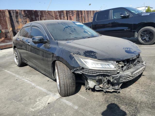 1HGCR3F84GA011445 - 2016 HONDA ACCORD EXL BLACK photo 4