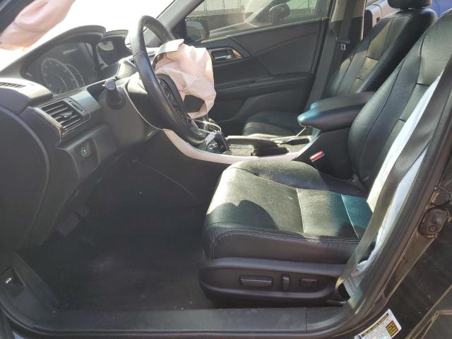 1HGCR3F84GA011445 - 2016 HONDA ACCORD EXL BLACK photo 7